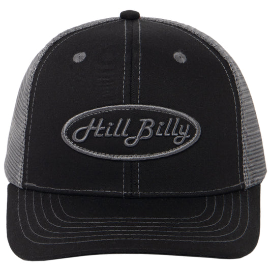 HillBilly Black/Grey Logo Hat