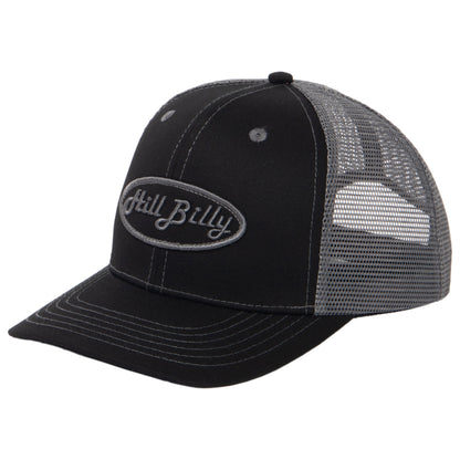 HillBilly Black/Grey Logo Hat