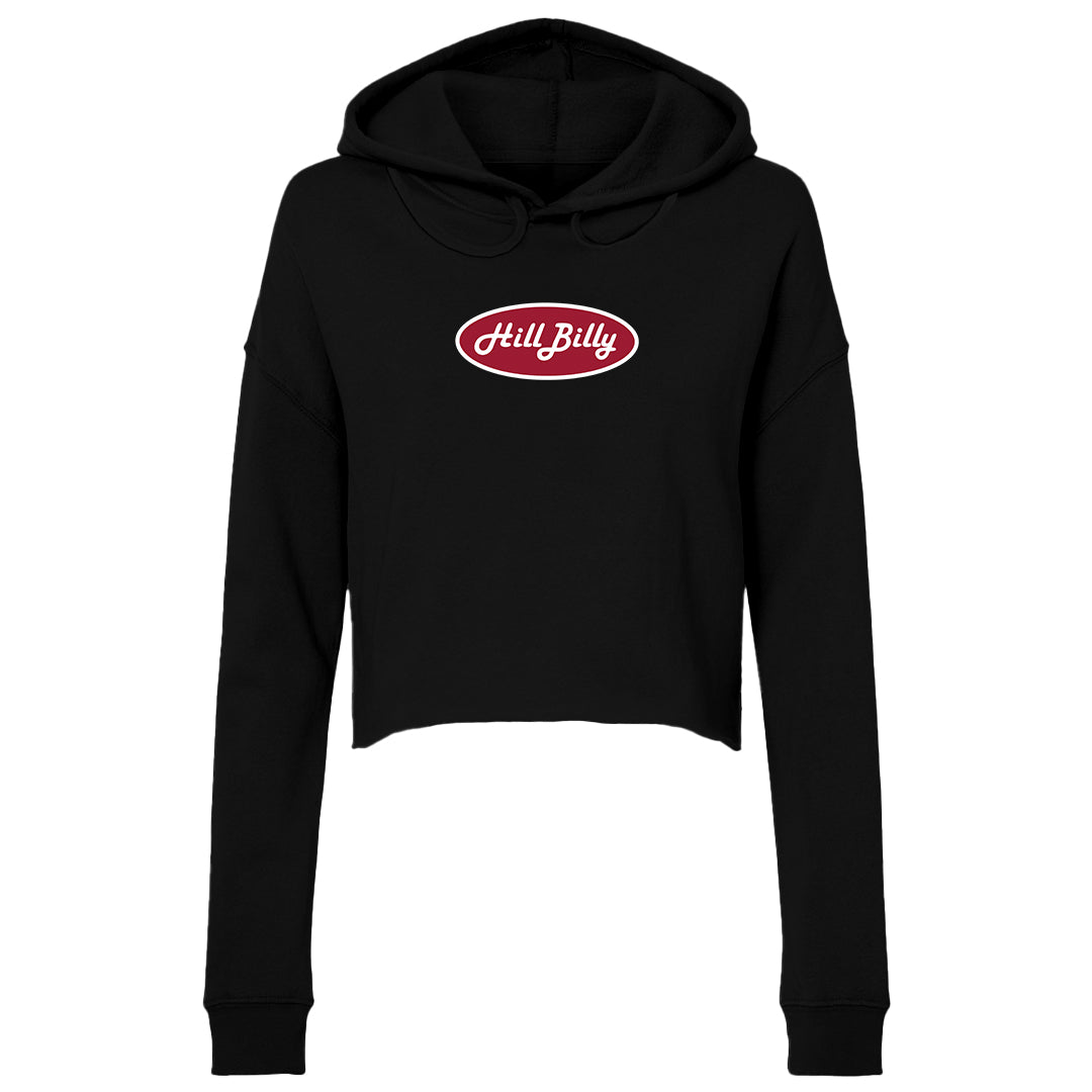 Women's | Hill Billy Alabama Logo | Lightweight Crop Hoodie