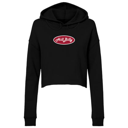 Women's | Hill Billy Alabama Logo | Lightweight Crop Hoodie