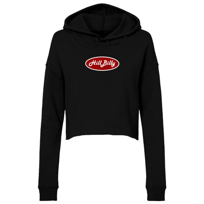 Women's | Hill Billy Indiana Logo | Lightweight Crop Hoodie