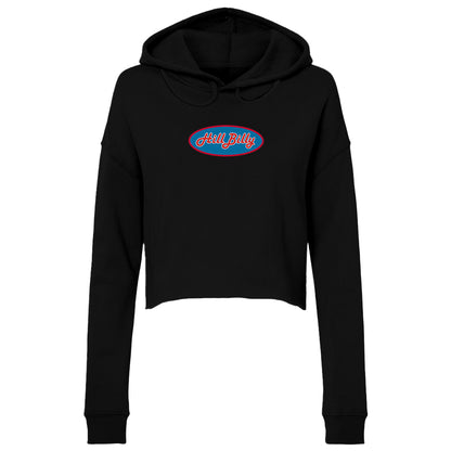 Women's | Hill Billy Mississippi Logo | Lightweight Crop Hoodie