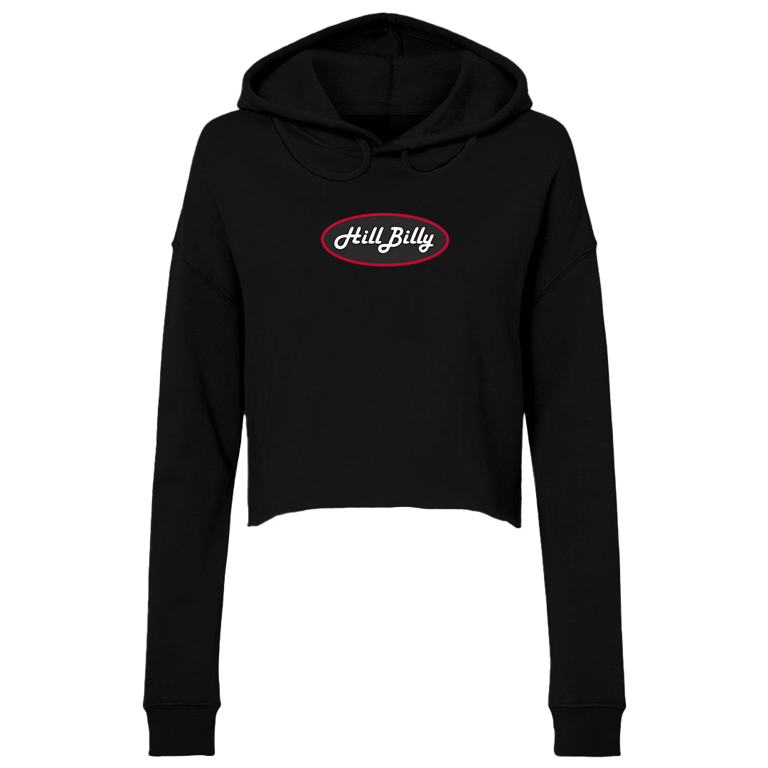 Women's | Hill Billy Athens Logo | Lightweight Crop Hoodie