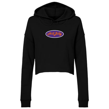 Women's | Hill Billy Death Valley Logo | Lightweight Crop Hoodie