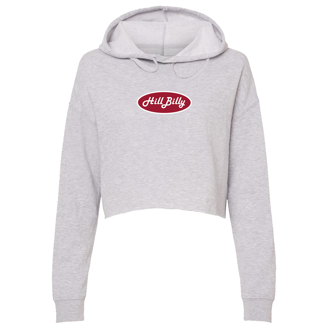 Women's | Hill Billy Alabama Logo | Lightweight Crop Hoodie