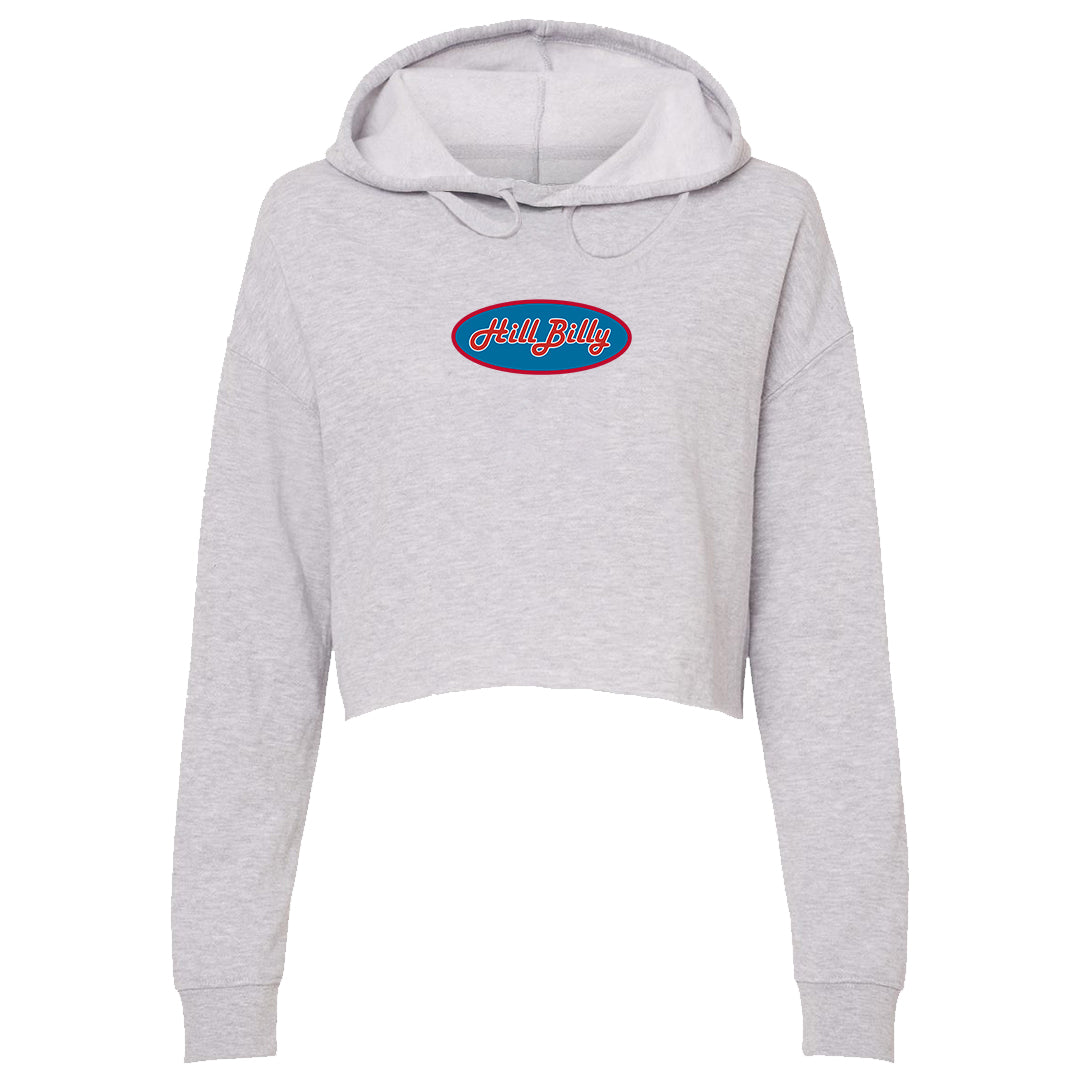 Women's | Hill Billy Mississippi Logo | Lightweight Crop Hoodie