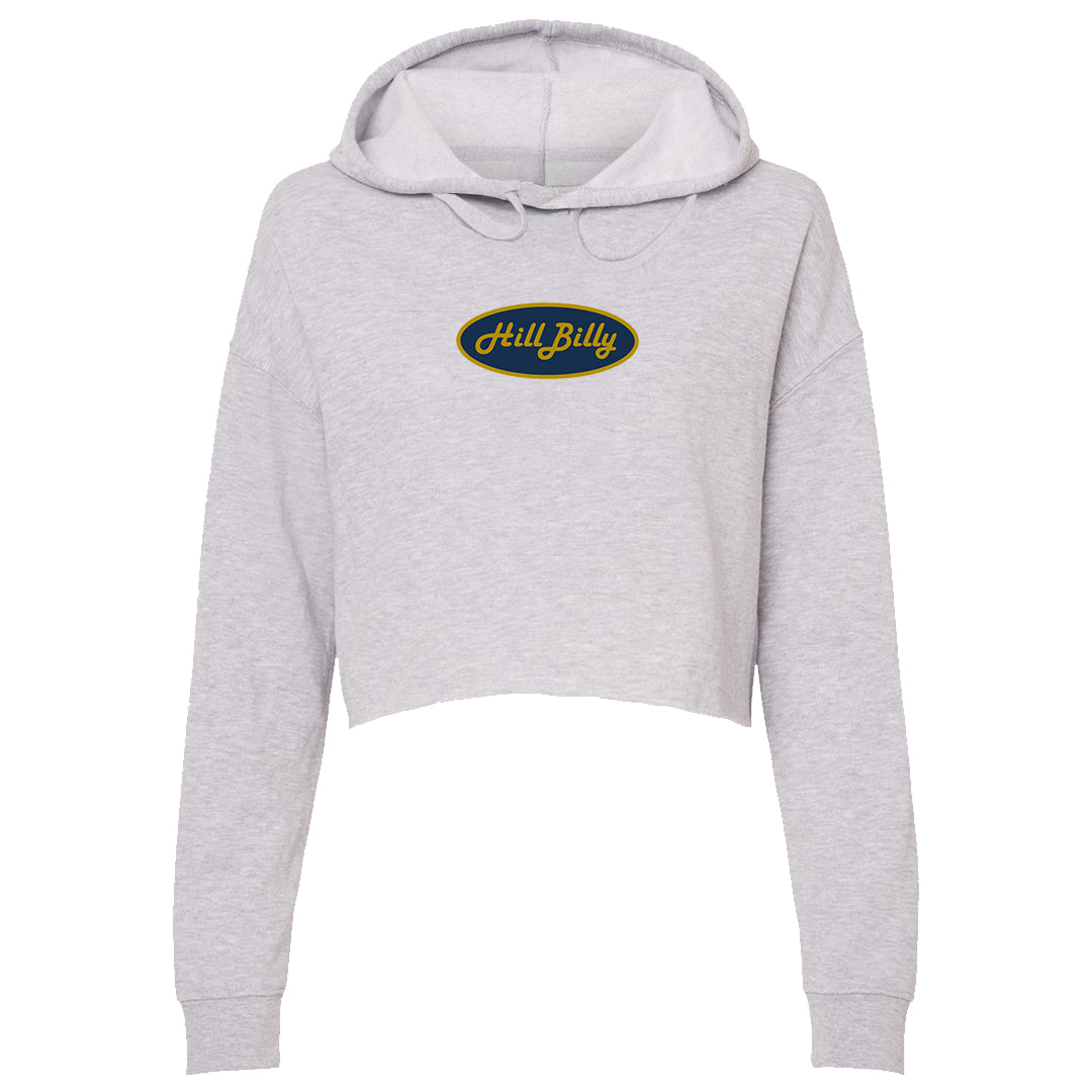 Women's | HillBilly South Bend Logo | Lightweight Crop Hoodie