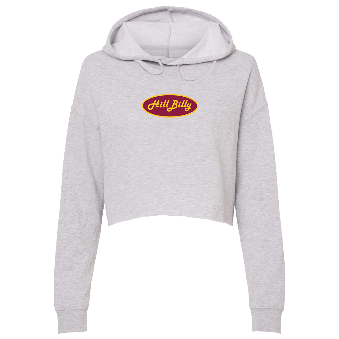 Women's | Hilly Billy Tempe Logo | Lightweight Crop Hoodie