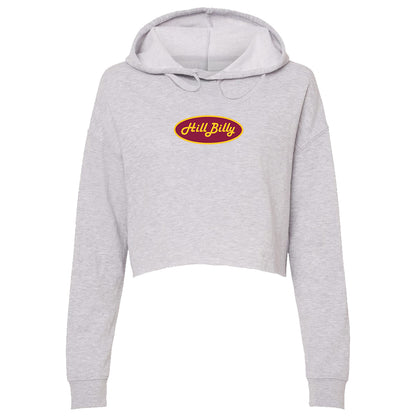 Women's | Hilly Billy Tempe Logo | Lightweight Crop Hoodie