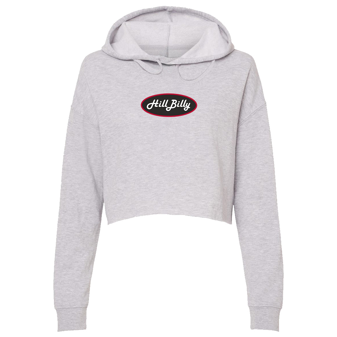 Women's | Hill Billy Athens Logo | Lightweight Crop Hoodie