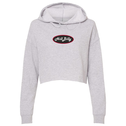 Women's | Hill Billy Athens Logo | Lightweight Crop Hoodie