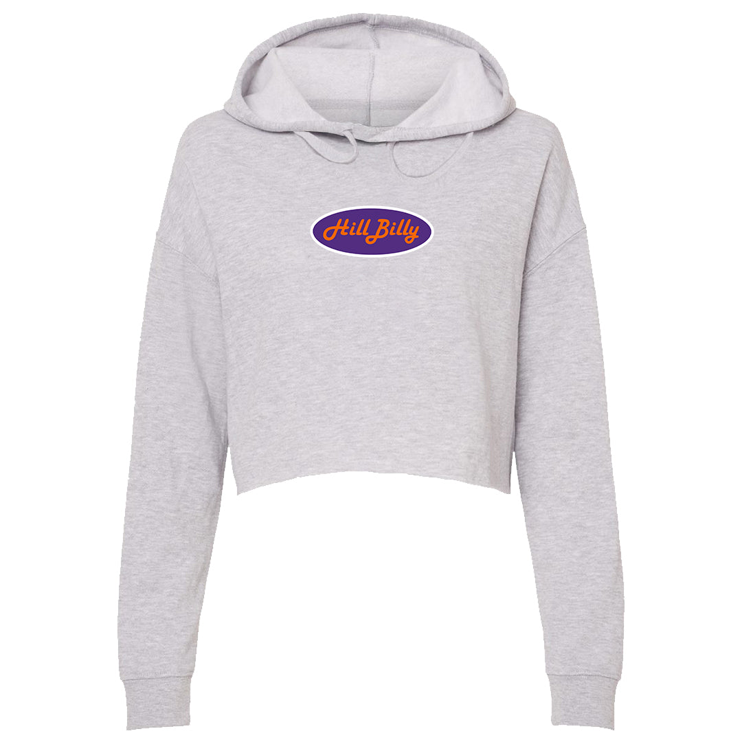 Women's | Hill Billy Death Valley Logo | Lightweight Crop Hoodie