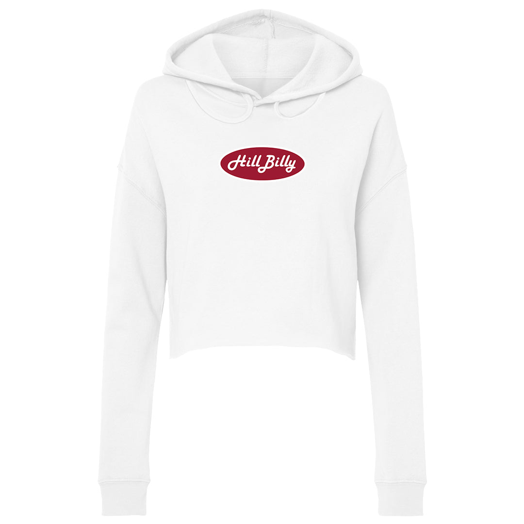 Women's | Hill Billy Alabama Logo | Lightweight Crop Hoodie