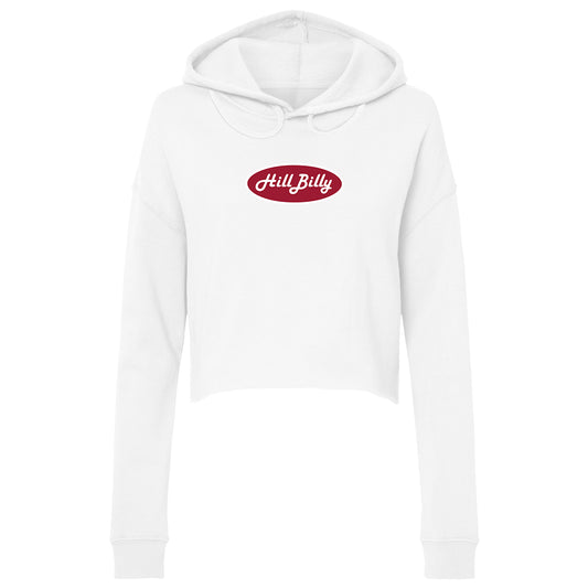 Women's | Hill Billy Alabama Logo | Lightweight Crop Hoodie