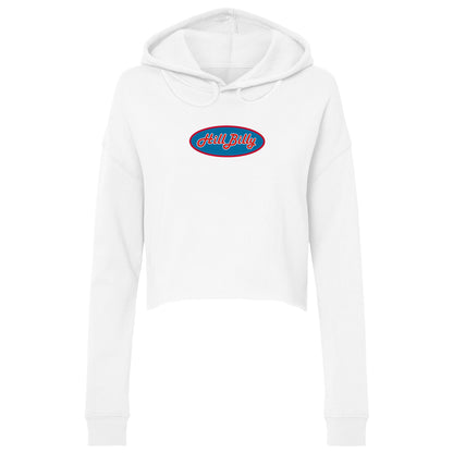 Women's | Hill Billy Mississippi Logo | Lightweight Crop Hoodie