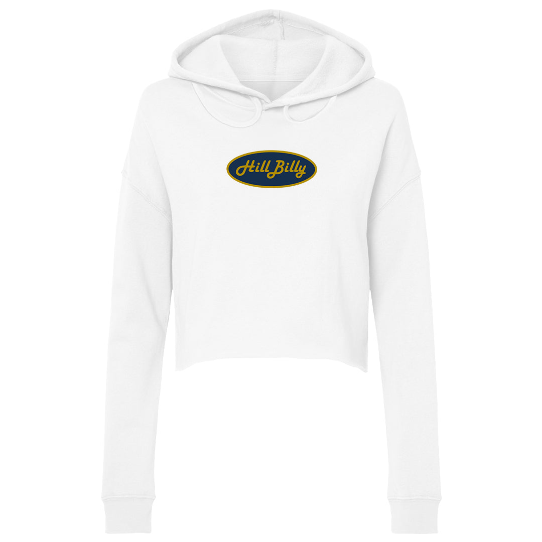 Women's | HillBilly South Bend Logo | Lightweight Crop Hoodie