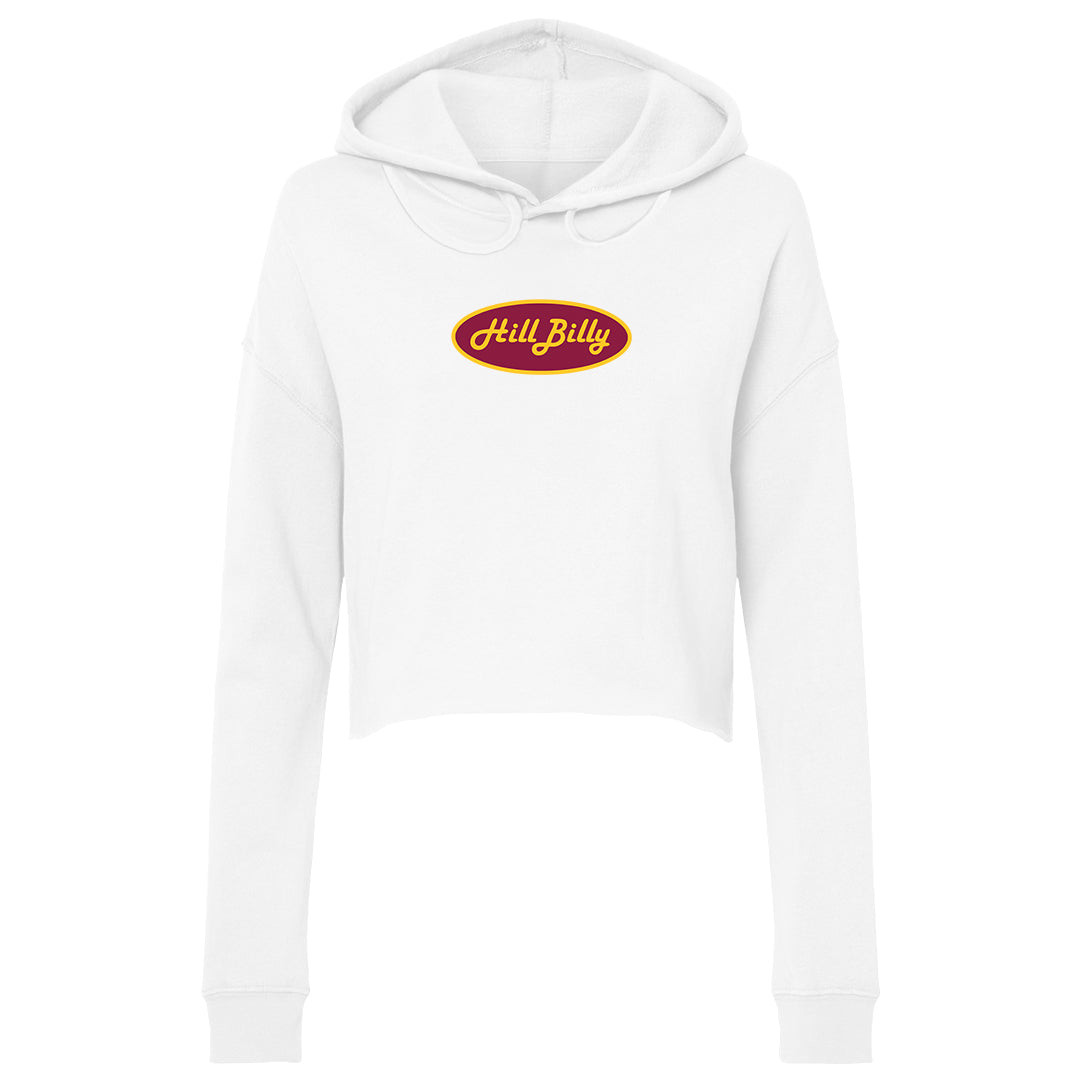 Women's | Hilly Billy Tempe Logo | Lightweight Crop Hoodie