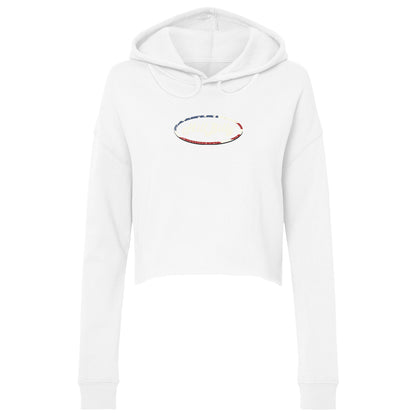 Women's | Hill Billy LOGO USA | Lightweight Crop Hoodie