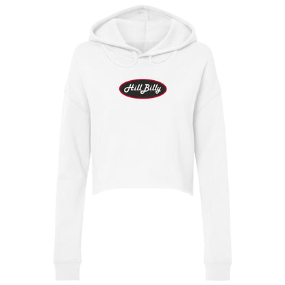 Women's | Hill Billy Athens Logo | Lightweight Crop Hoodie