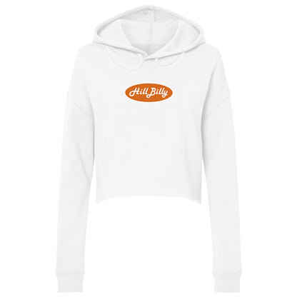 Women's | Hill Billy Austin Logo | Lightweight Crop Hoodie