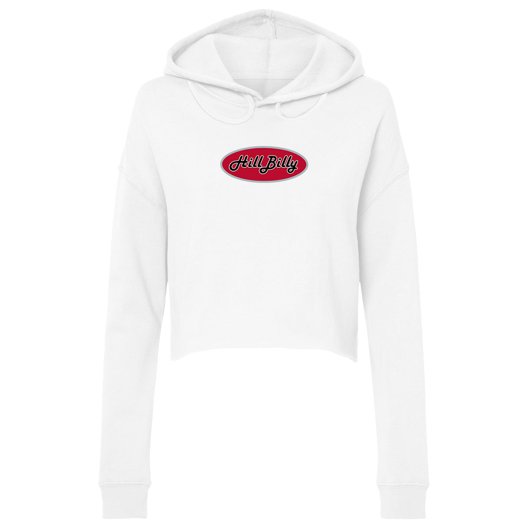 Women's | Hill Billy Columbus Logo | Lightweight Crop Hoodie