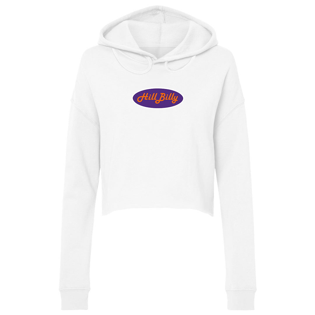 Women's | Hill Billy Death Valley Logo | Lightweight Crop Hoodie