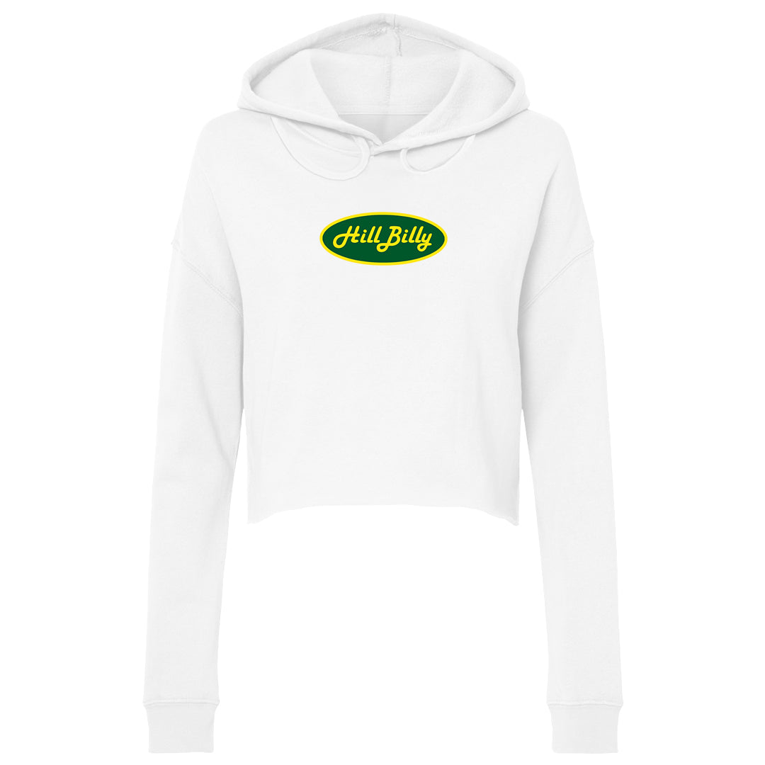 Women's | Hill Billy Logo | Lightweight Crop Hoodie