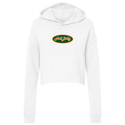 Women's | Hill Billy Miami Logo | Lightweight Crop Hoodie