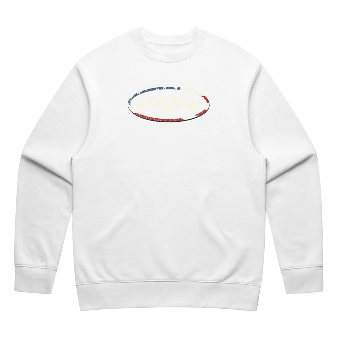 Unisex | Hill Billy LOGO USA | Crewneck Sweater