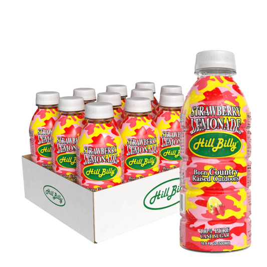 HillBilly Strawberry Lemonade 12 pack/16.9oz Free Shipping