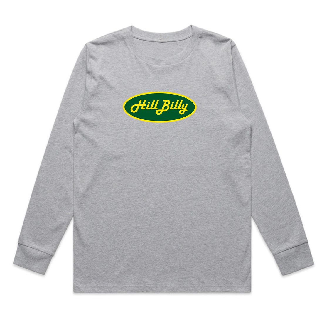 Unisex | Hill Billy Logo | Long Sleeve Crew