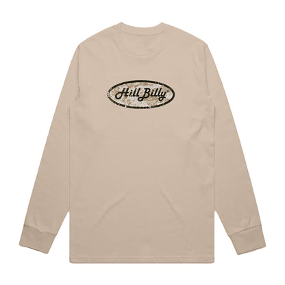 Unisex | Hill Billy DIGI CAMO LOGO | Long Sleeve Crew