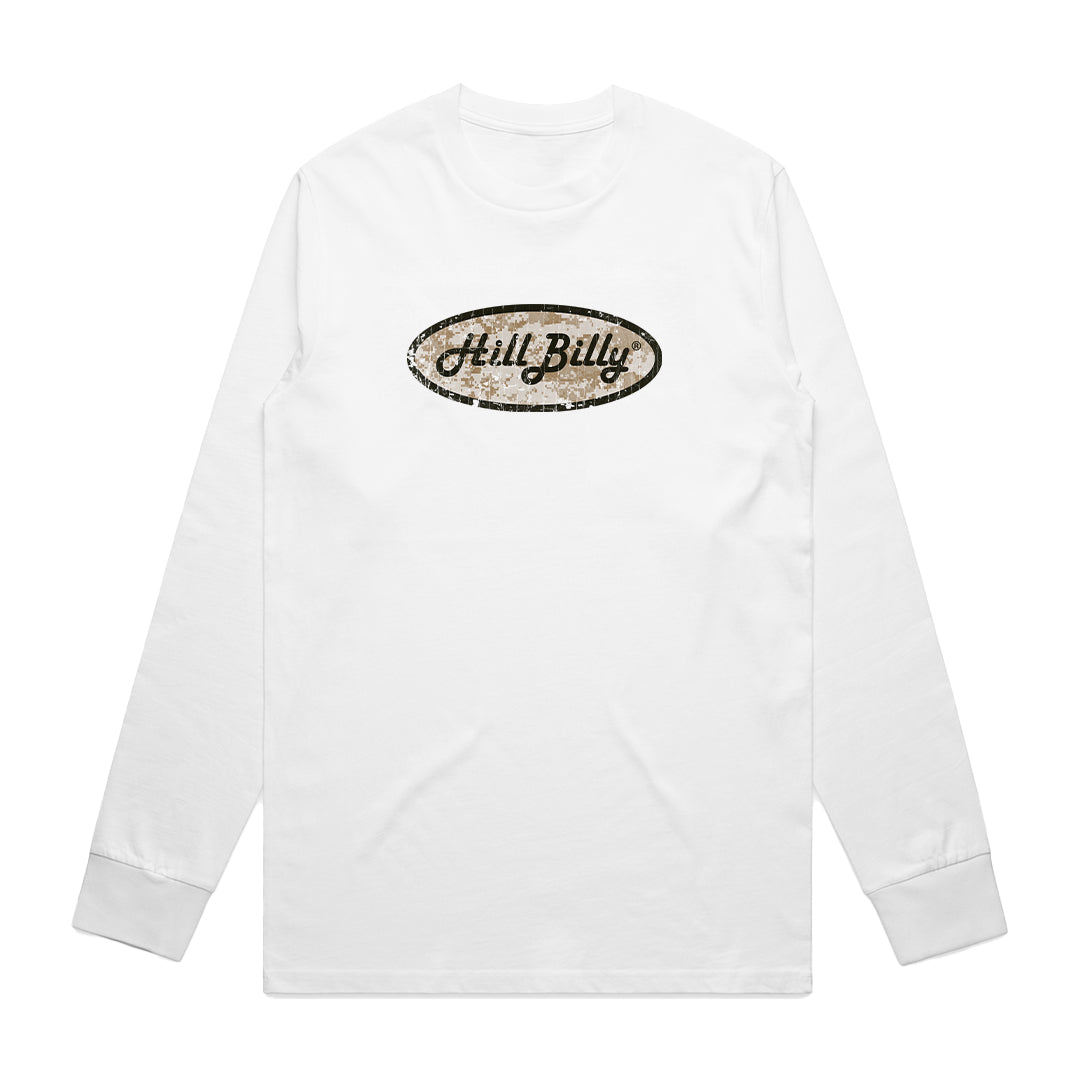 Unisex | Hill Billy DIGI CAMO LOGO | Long Sleeve Crew