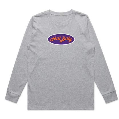 Unisex | Hill Billy Death Valley Logo | Long Sleeve Crew