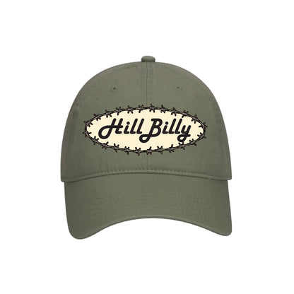 Unisex | Hill Billy Nation Barbed Wire | Relaxed Golf Dad Cap