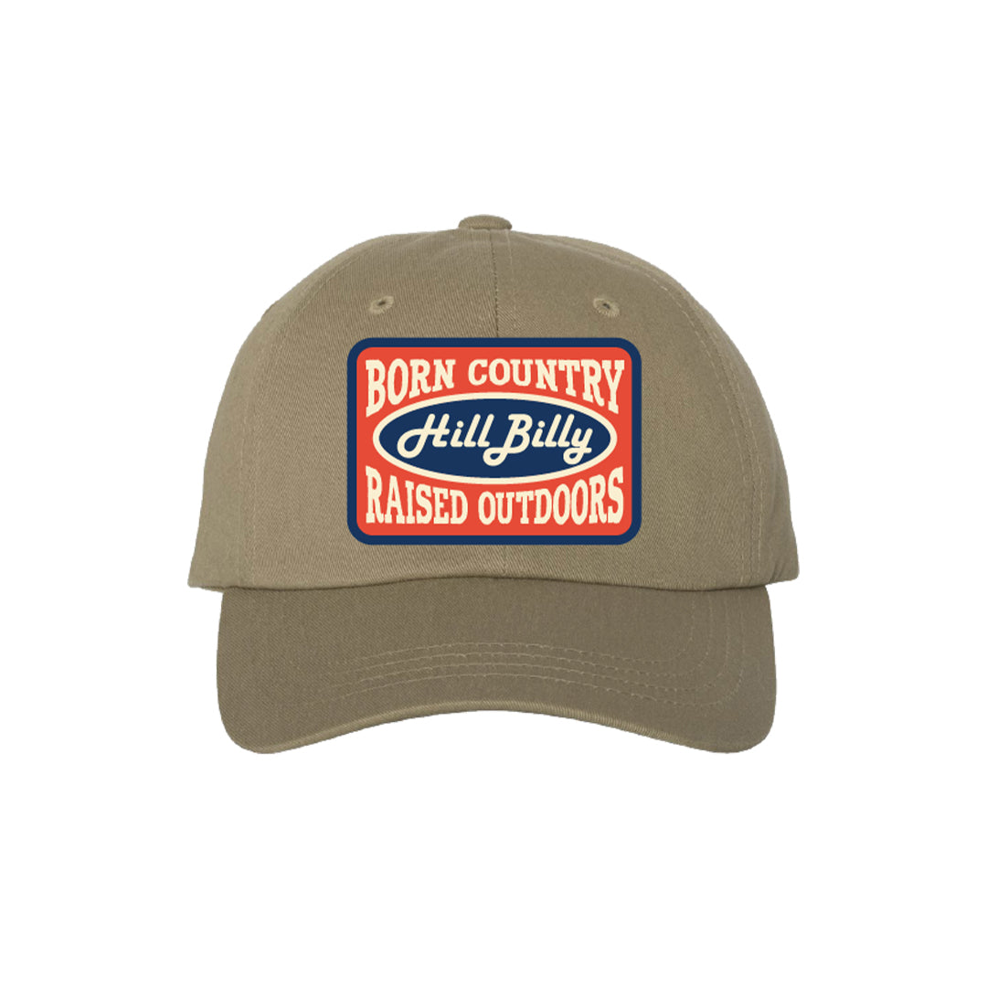 Unisex | Born Country | Relaxed Golf Dad Cap