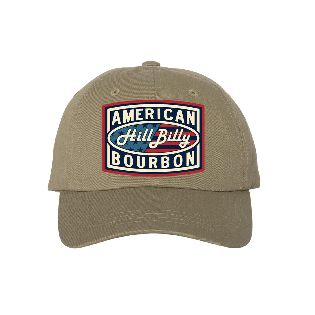 Unisex | American Bourbon USA | Relaxed Golf Dad Cap