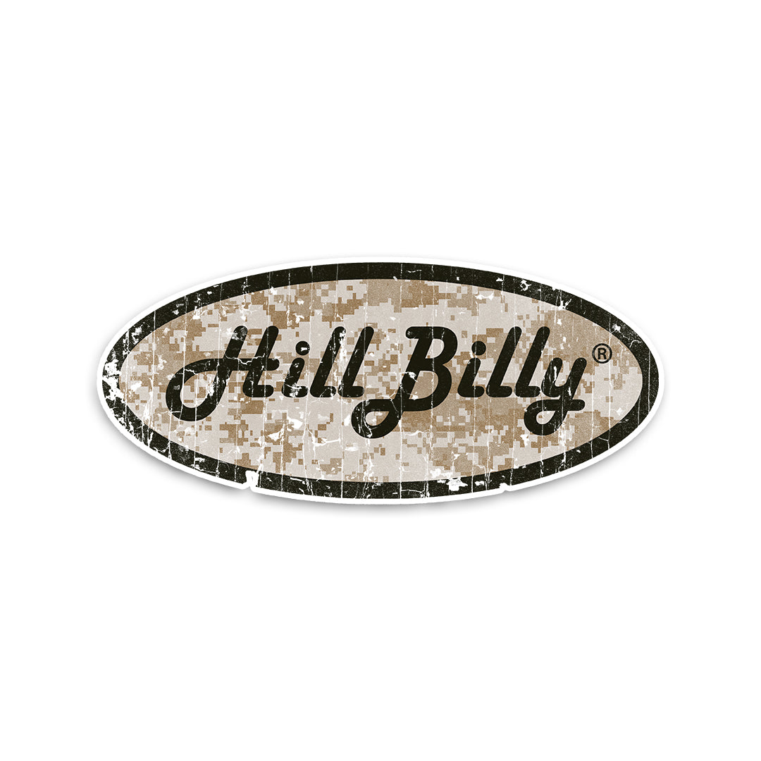 Accessory | Hill Billy DIGI CAMO LOGO | Sticker