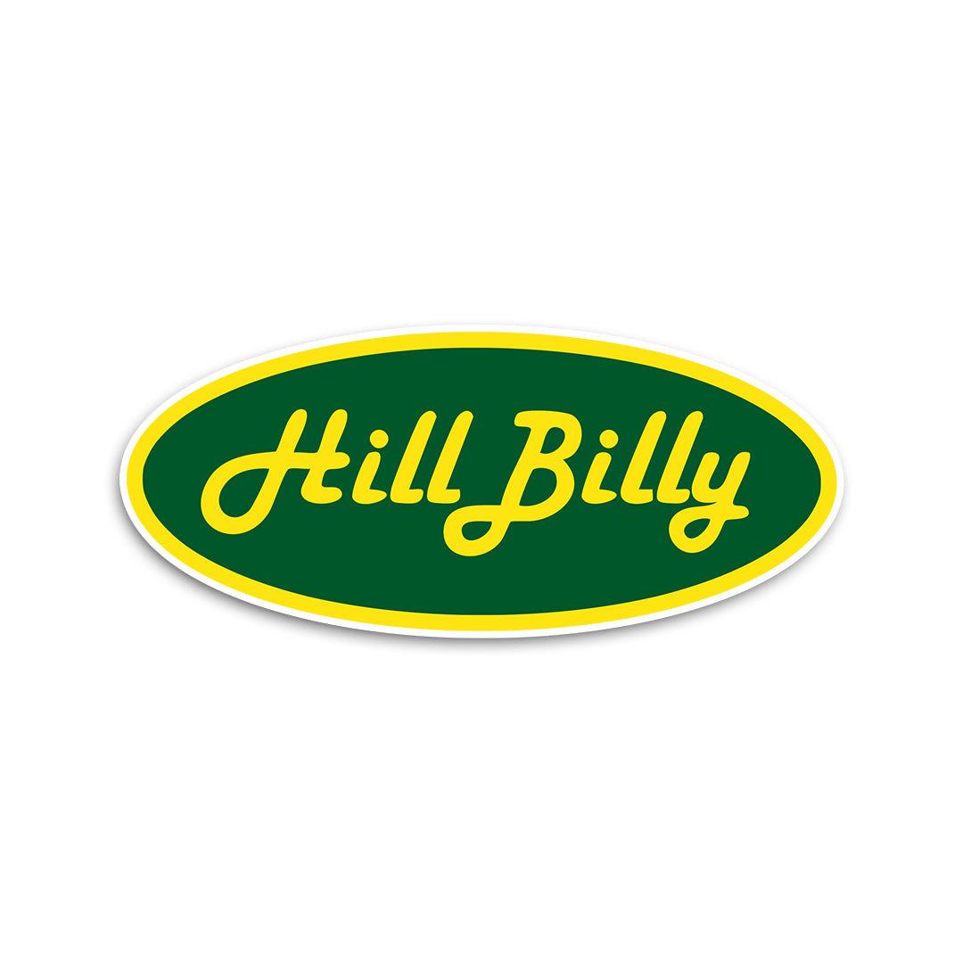 Accessory | Hill Billy Logo | Sticker